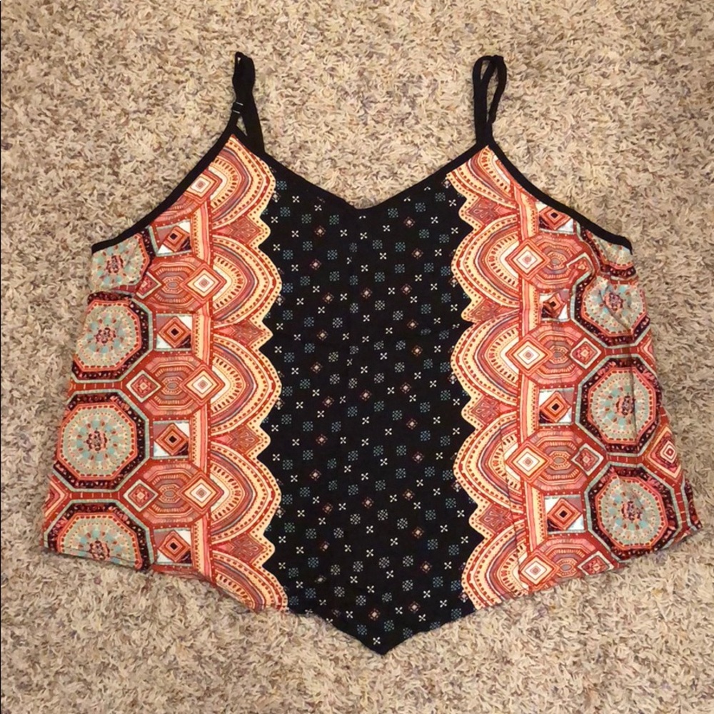 Patterned Tank Top